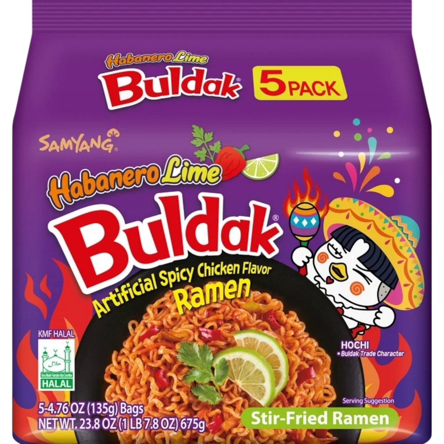 Samyang Buldak Habanero Lime Ramen