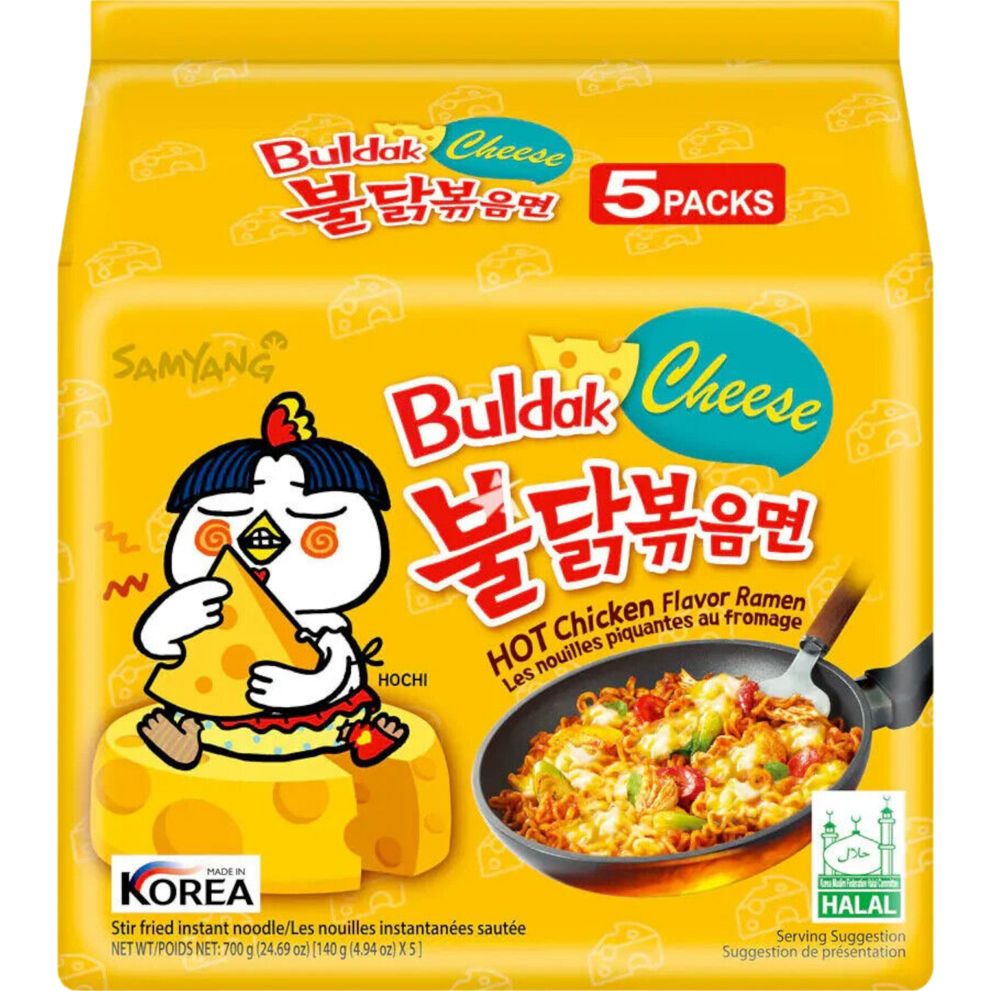 Samyang Cheese Spicy Ramen
