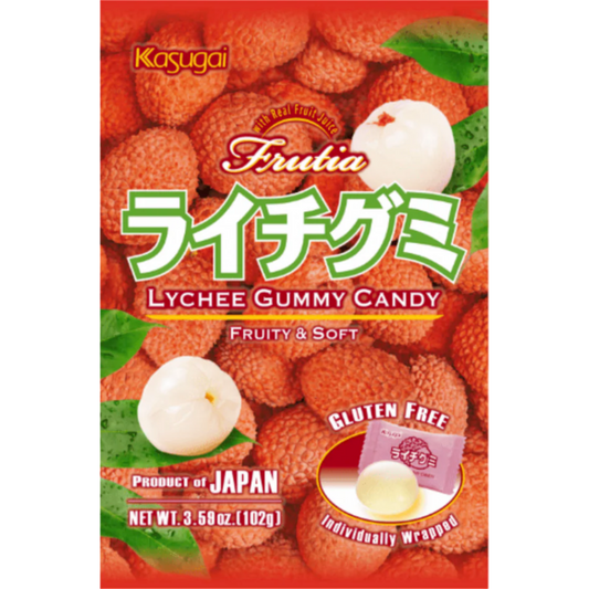 Kasugai Lychee Gummy Candy