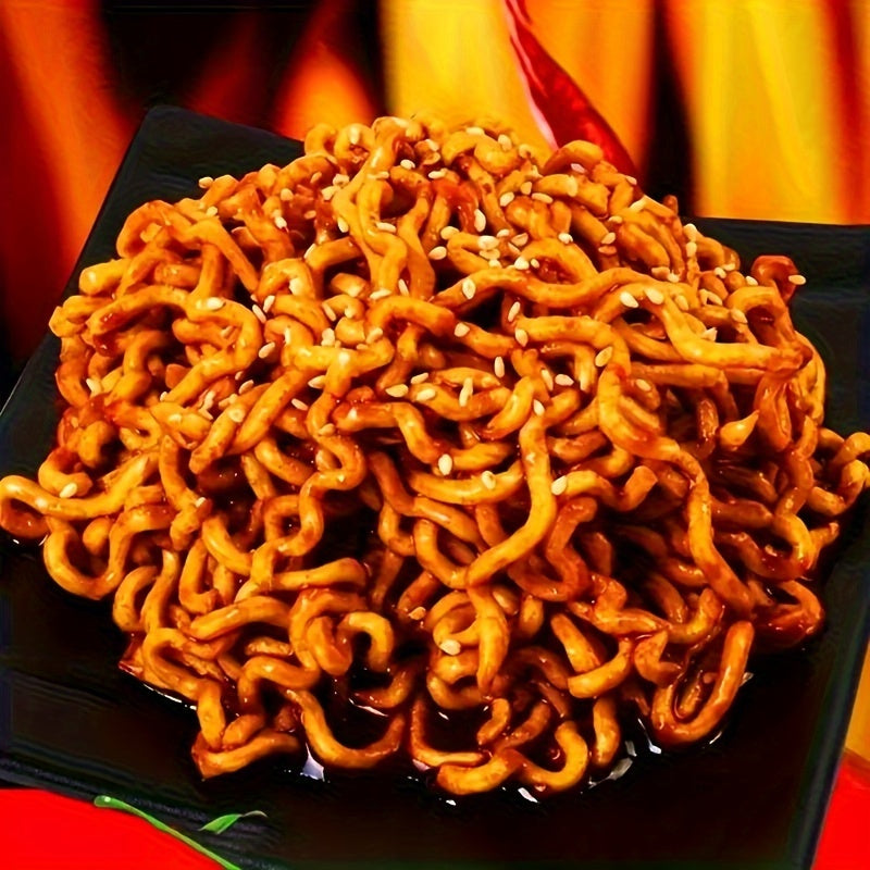 2*2bags, 2 Flavors Mix 4 Bags, Artificial Spicy Chicken Flavor Ramen Jjajang 2bags*140g+Ramen Original*2bags*140g