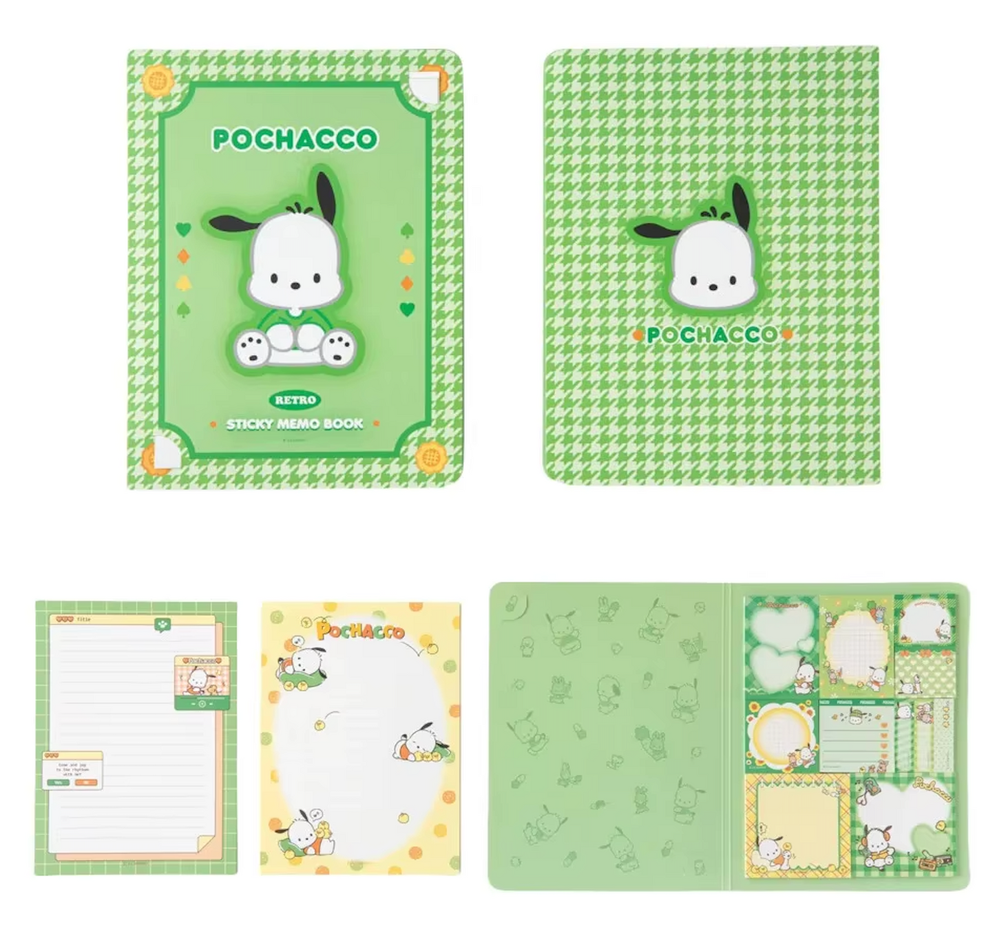 sanrio sticky memo notebook