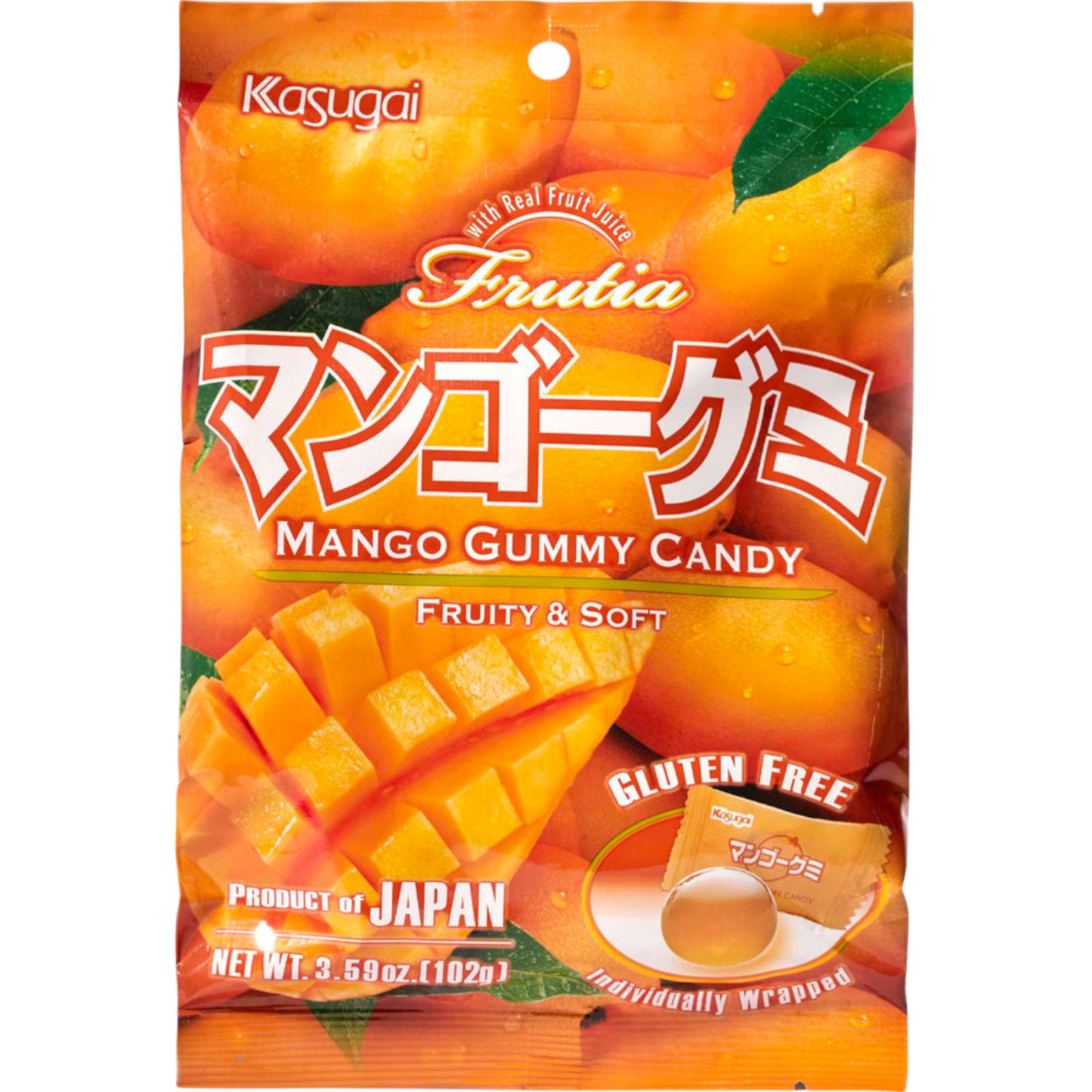Kasugai Mango Gummy Candy